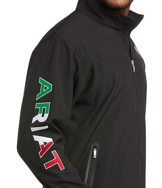Ariat Team Softshell Mexico Water-Resistant Full-Zip Jacket Product Image