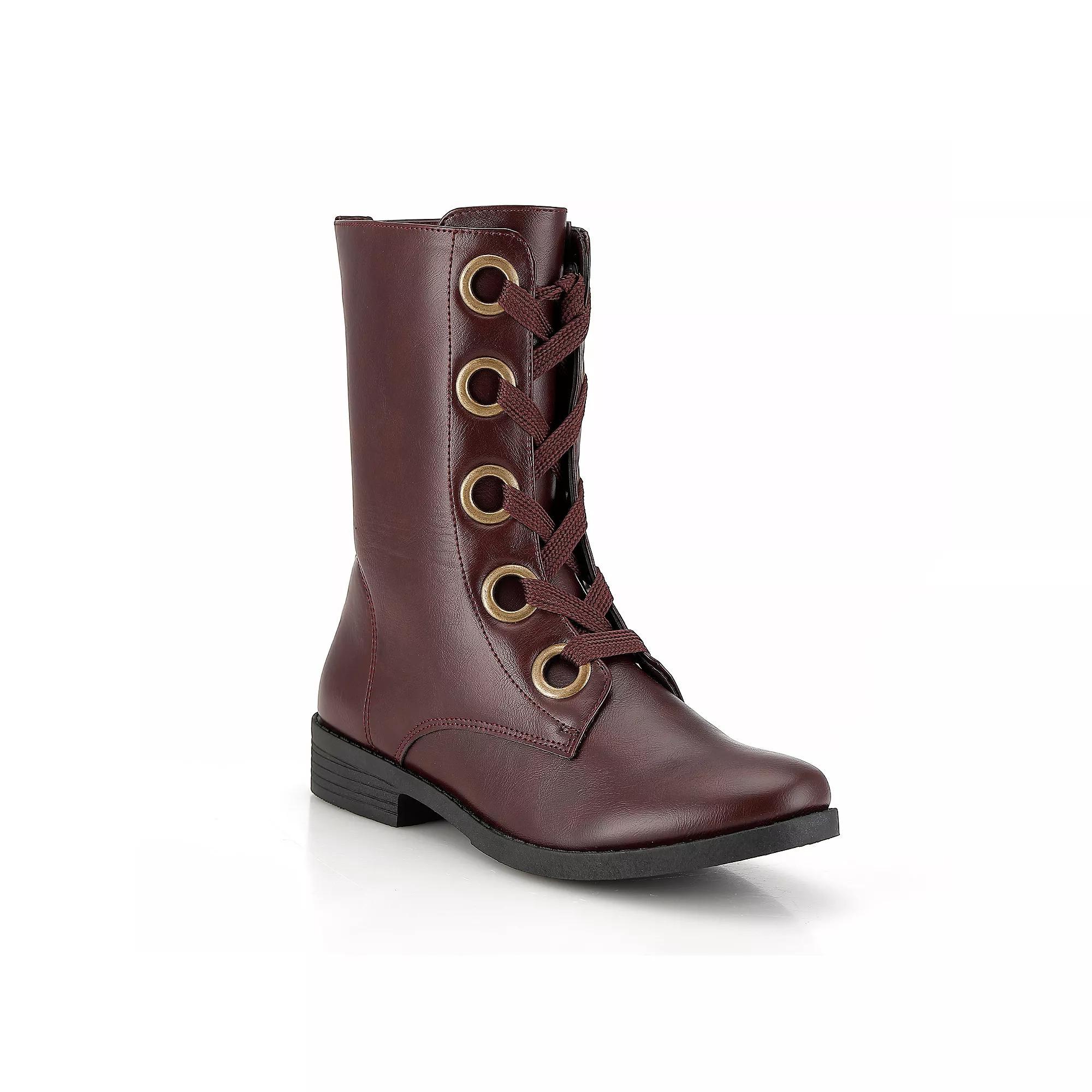 Henry Ferrera Classic II Women's Combat Boots, Size: 9, Red Product Image