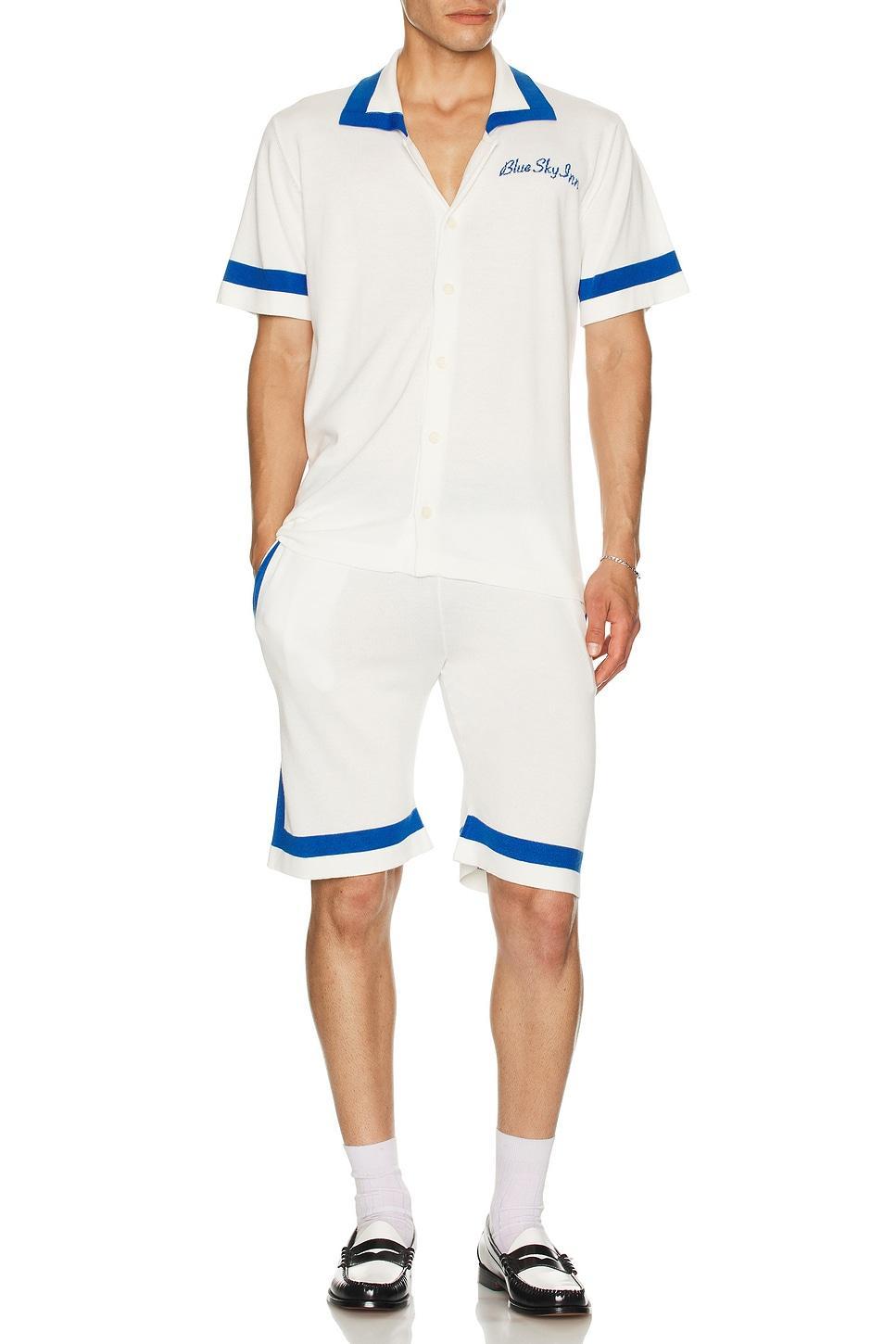 Paneled Knit Shorts Product Image