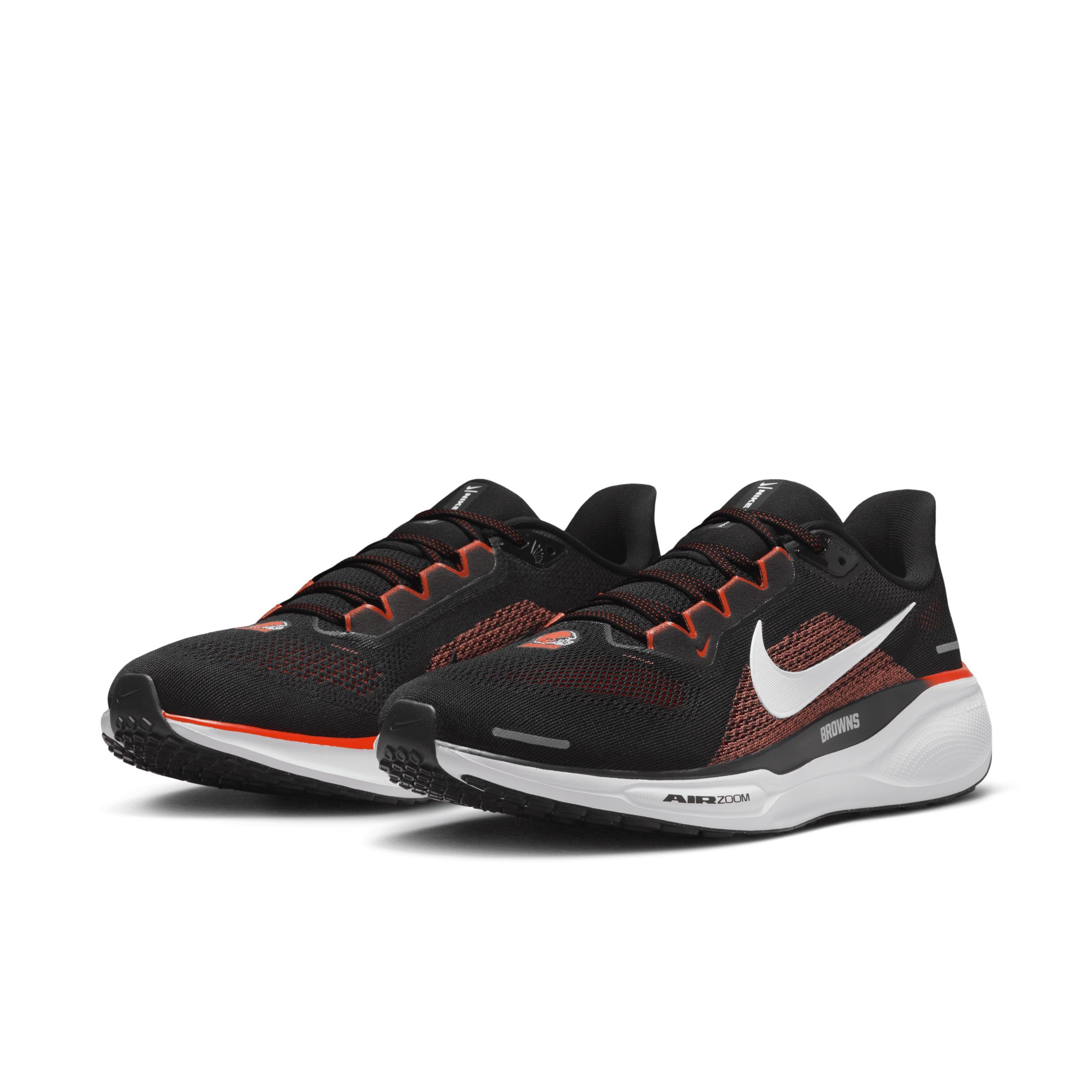 Nike Men's Pegasus 41 NFL Cleveland Browns Road Running Shoes Product Image