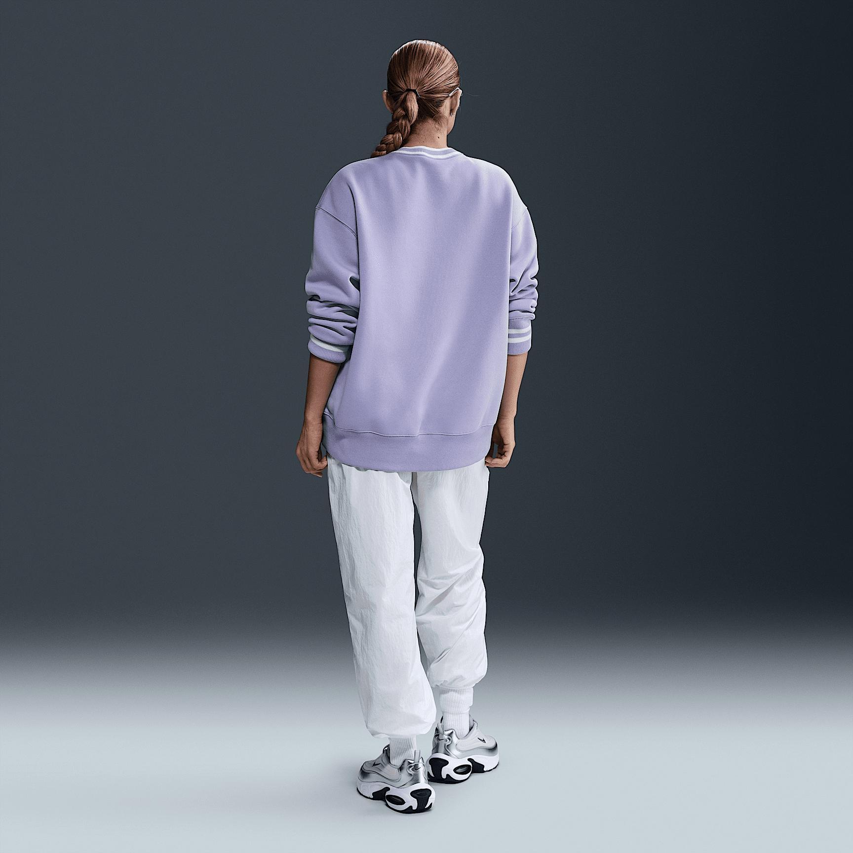 Nike Sportswear Phoenix Fleece Women's Oversized Graphic Crew-Neck Sweatshirt Product Image