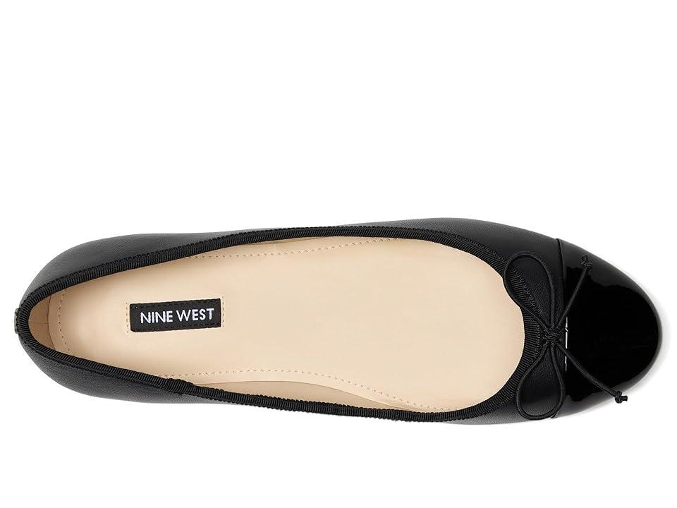 Nine West Prosep White Houndstooth Multi) Women's Flat Shoes Product Image