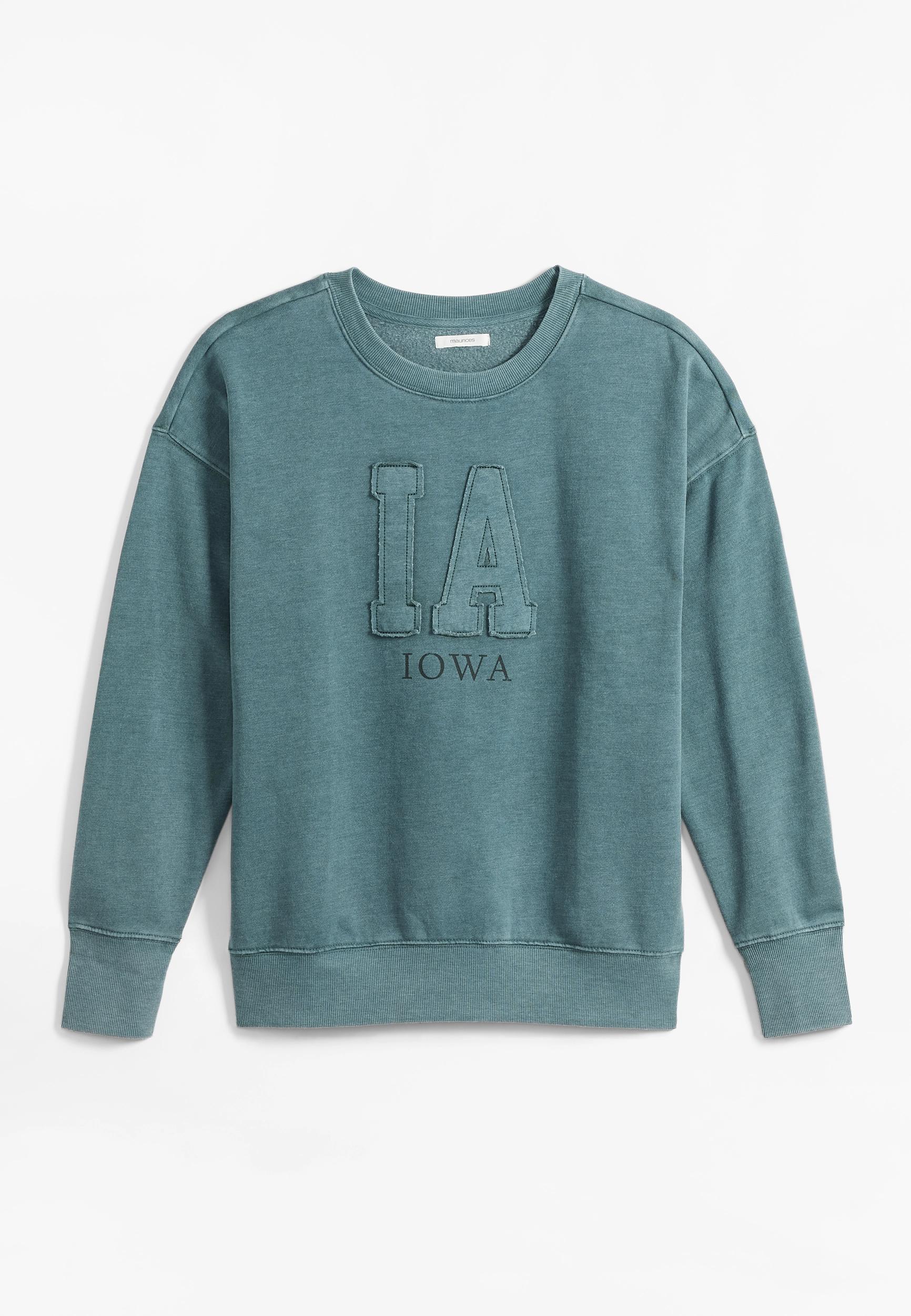 Maurices Womens State Crew Neck Sweatshirt Product Image