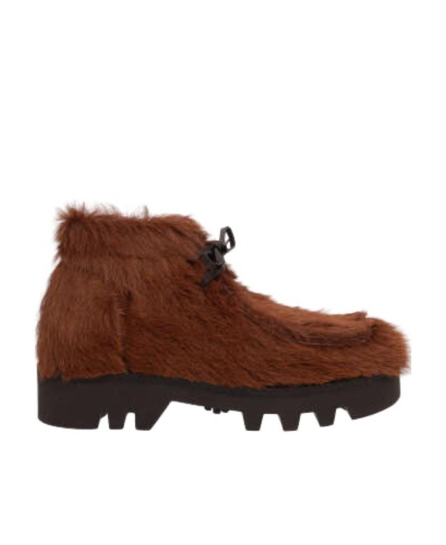 DRIES VAN NOTEN Lace-up Boots In Brown Product Image