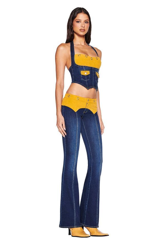 TOMMIE CORSET - DARK WASH Product Image