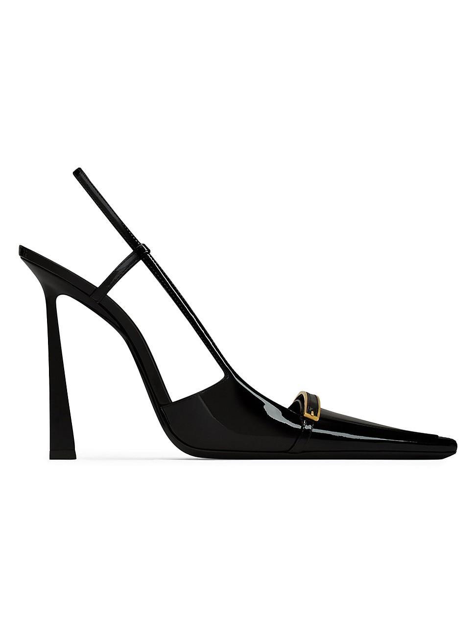 Womens Jacqueline Slingback Pumps in Patent Leather Product Image