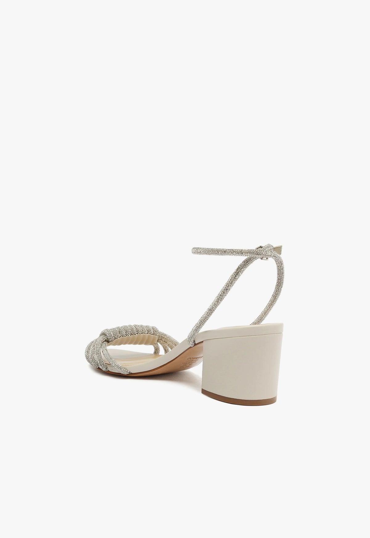 Jewell Mid Block Leather Sandal Product Image