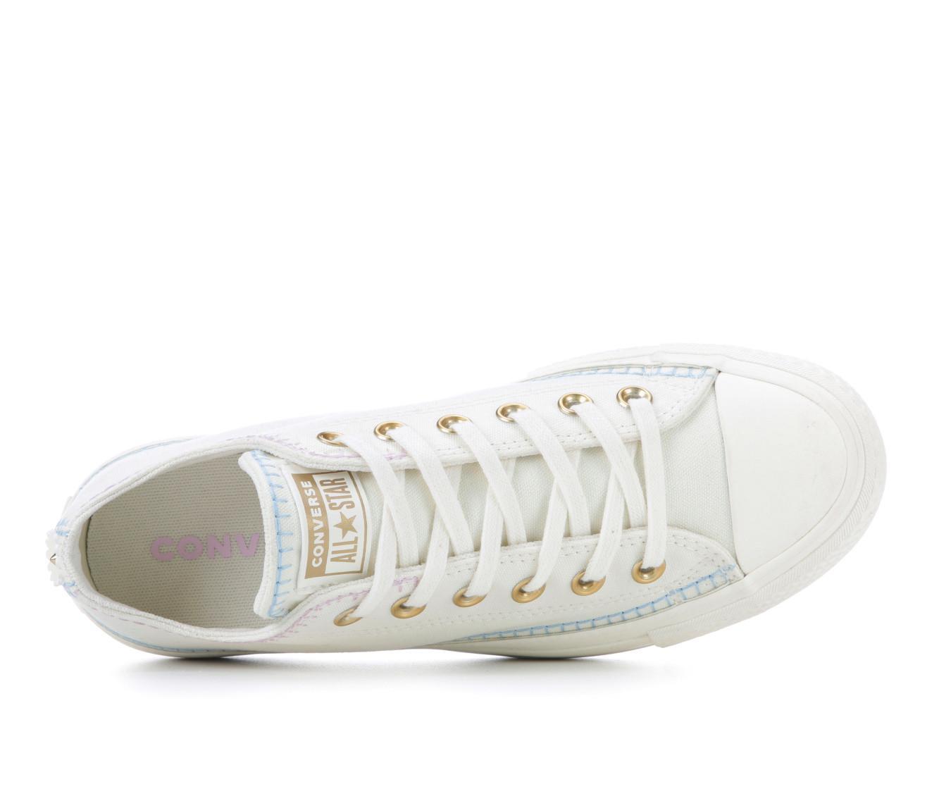 Women's Converse Chuck Taylor All Star Stitch Lift Ox Sneakers Product Image