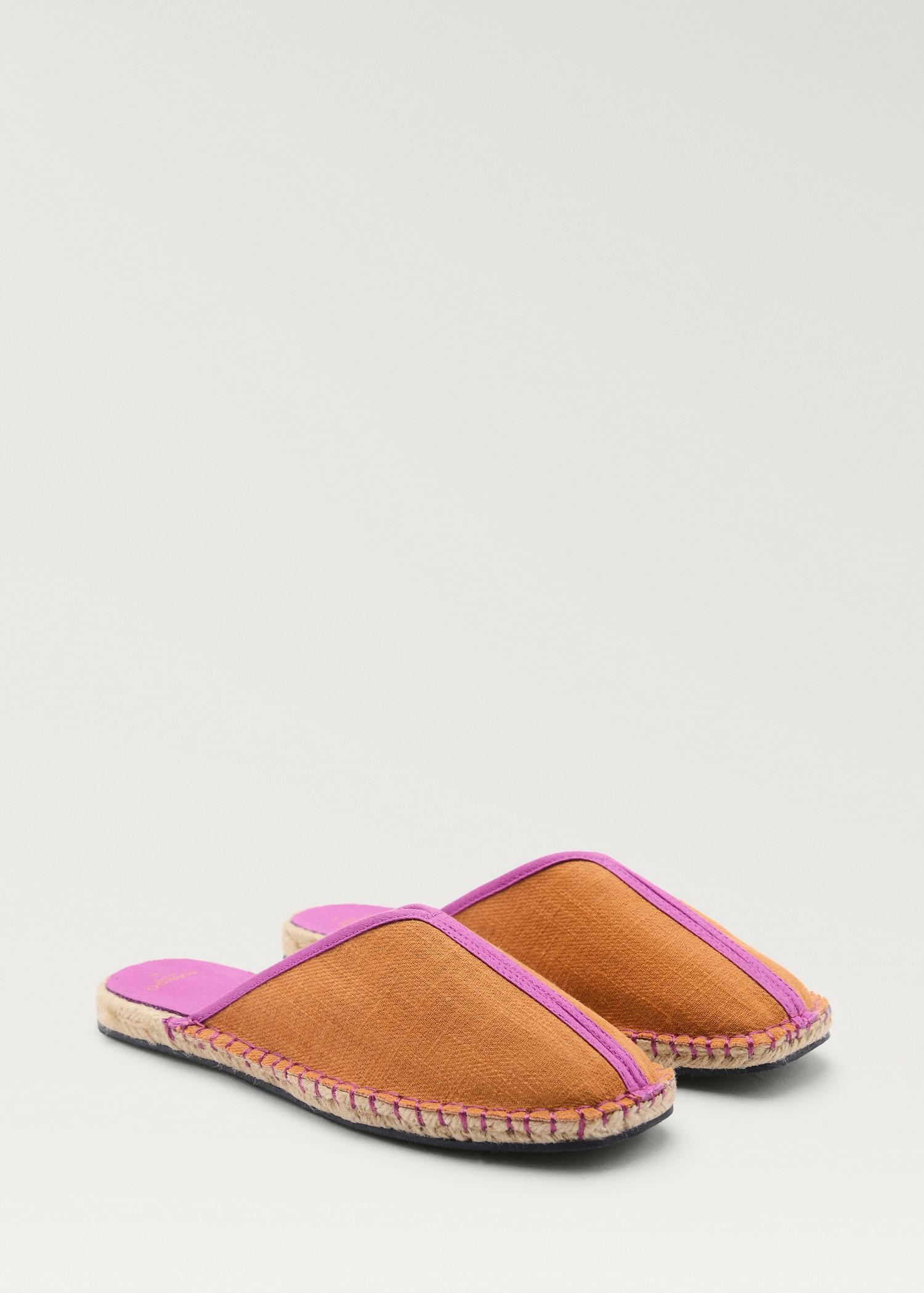Two-tone sneakers with spade detail - Women | MANGO USA Product Image