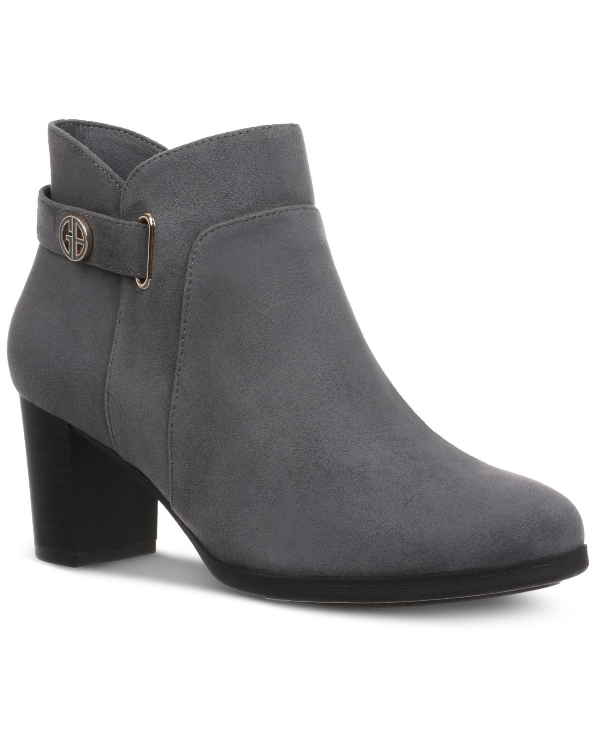 Giani Bernini Womens Artemyss Memory Foam Block Heel Dress Booties, Created for Macys Product Image