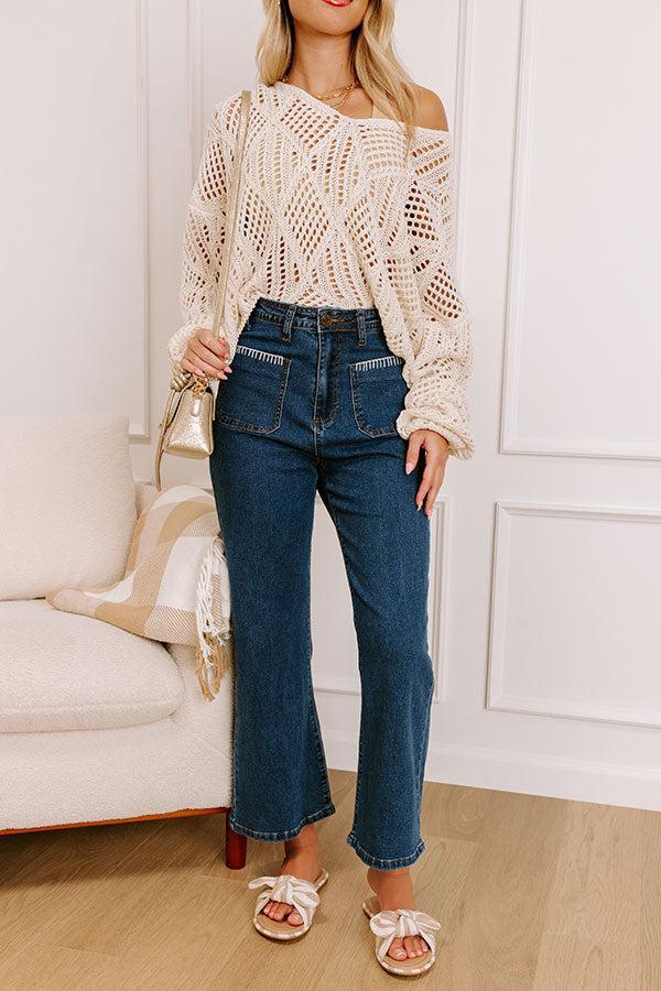 The Jackie Midrise Ankle Flare Product Image