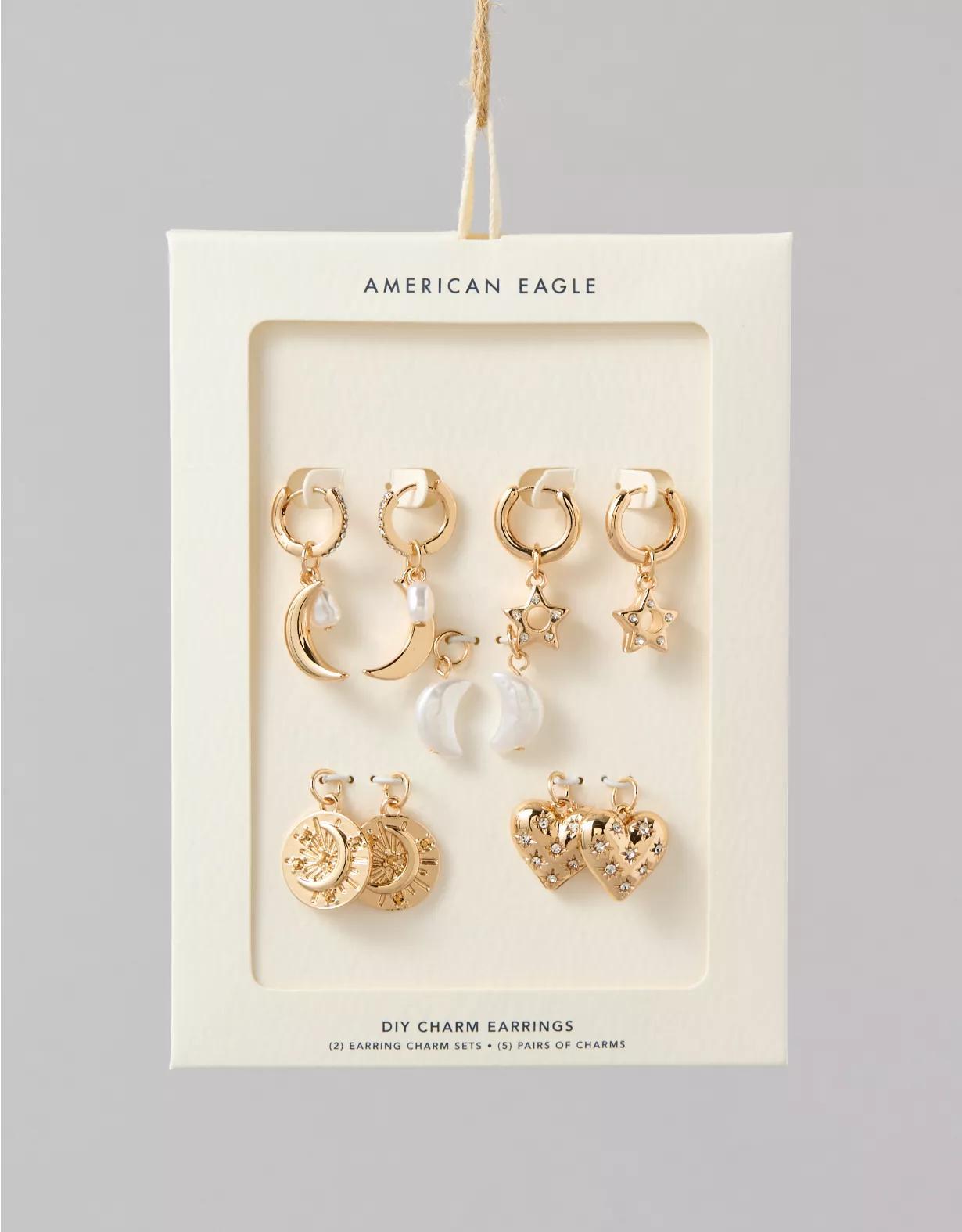 AEO Celestial DIY Charm Kit Earrings Product Image
