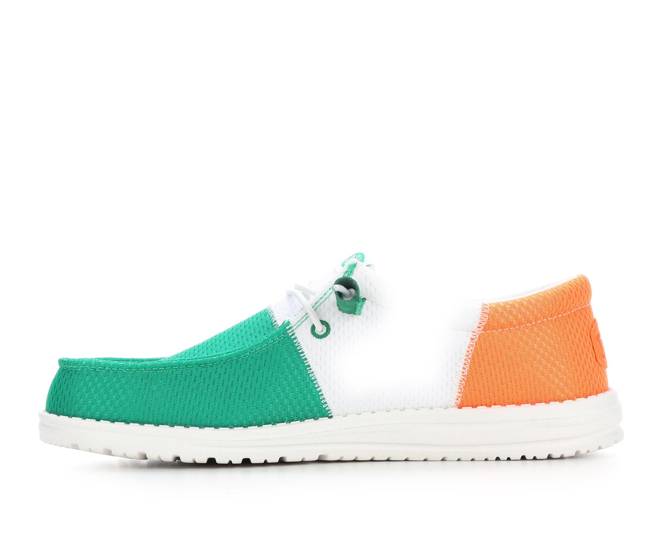 Men's HEYDUDE Wally Tri Irish Flag Casual Shoes Product Image