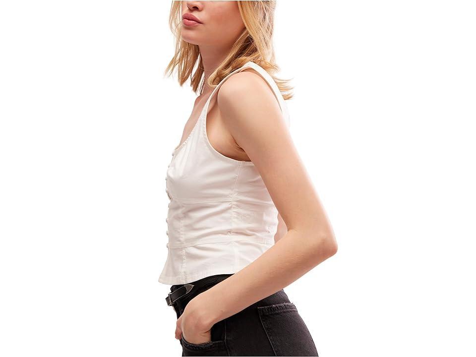 Free People Sally Corset Top Solid (Bright ) Women's Clothing Product Image