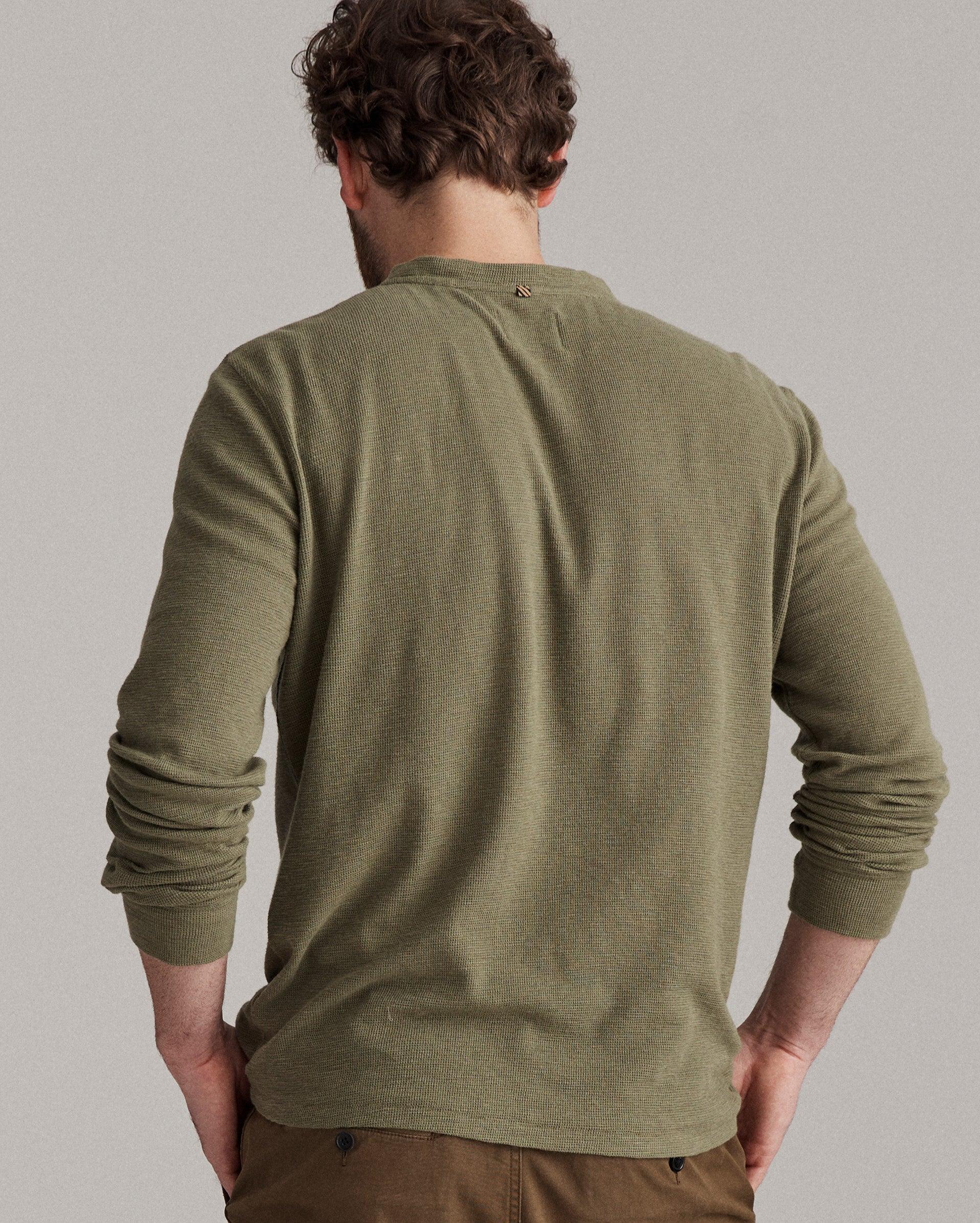 Slub Tuck Henley -  Product Image