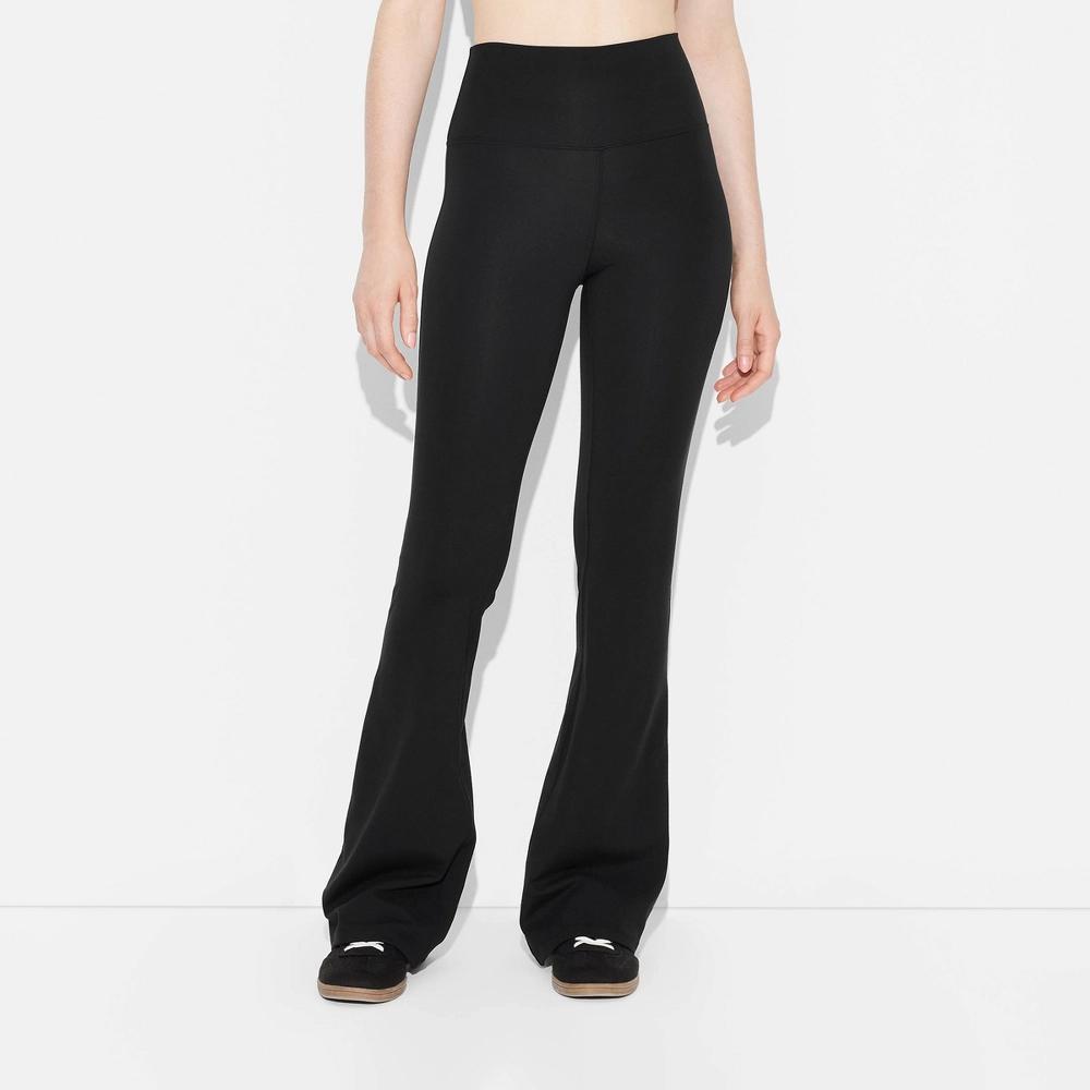 Women's Game Day High-Waisted ButterBliss Flare Leggings - Wild Fable™ Product Image