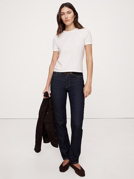 Cotton Crew-Neck T-Shirt Product Image