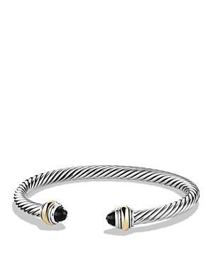 David Yurman Cable Classics Bracelet with Blue Topaz and Gold Product Image