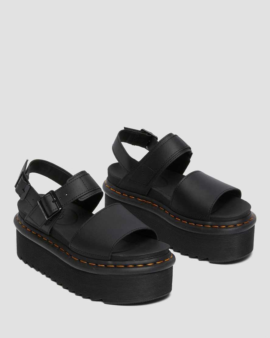 Voss Women's Leather Strap Platform Sandals Product Image