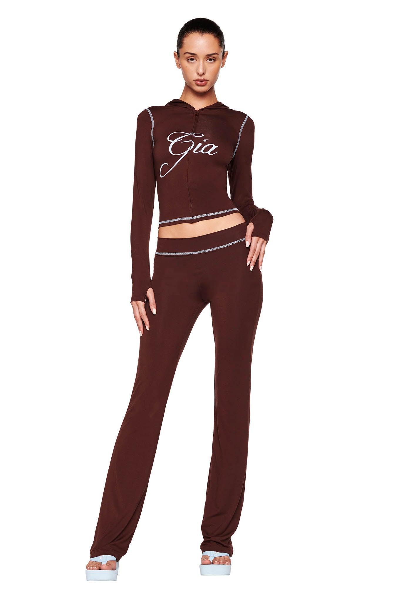BLARE HOODIE - BROWN Product Image