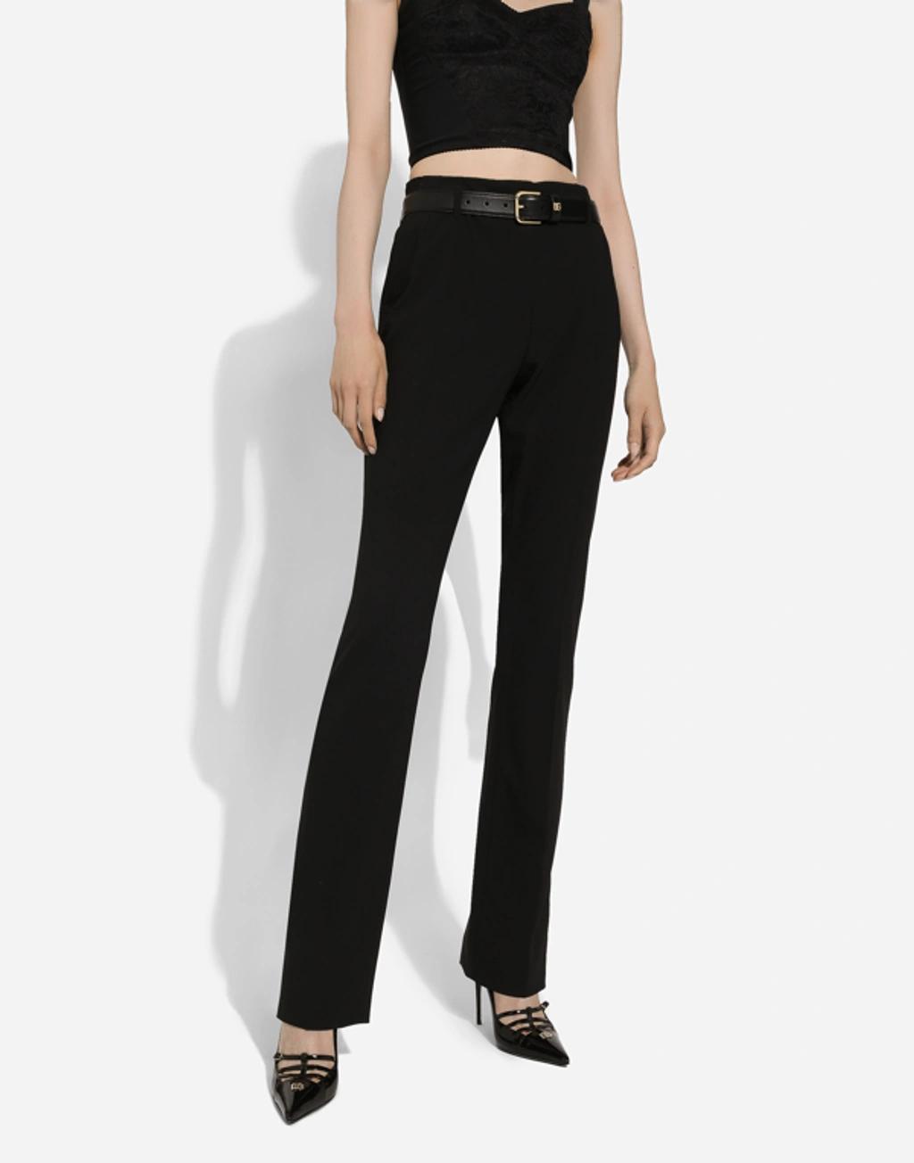 DOLCE & GABBANA Dg Logo Belt In Black Product Image
