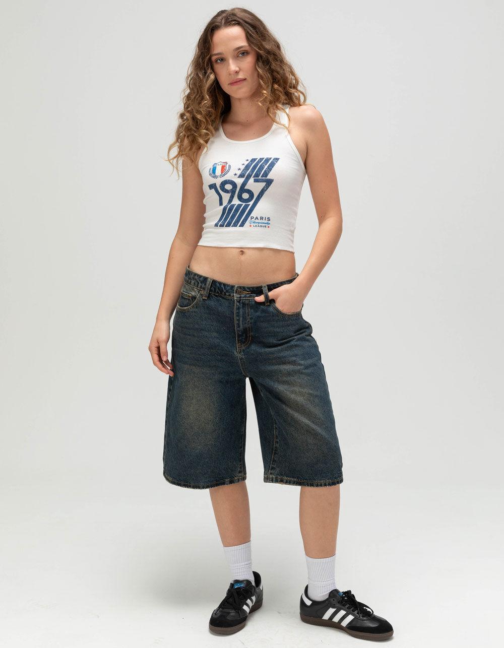RSQ Womens France Tank Top - NATURAL Product Image