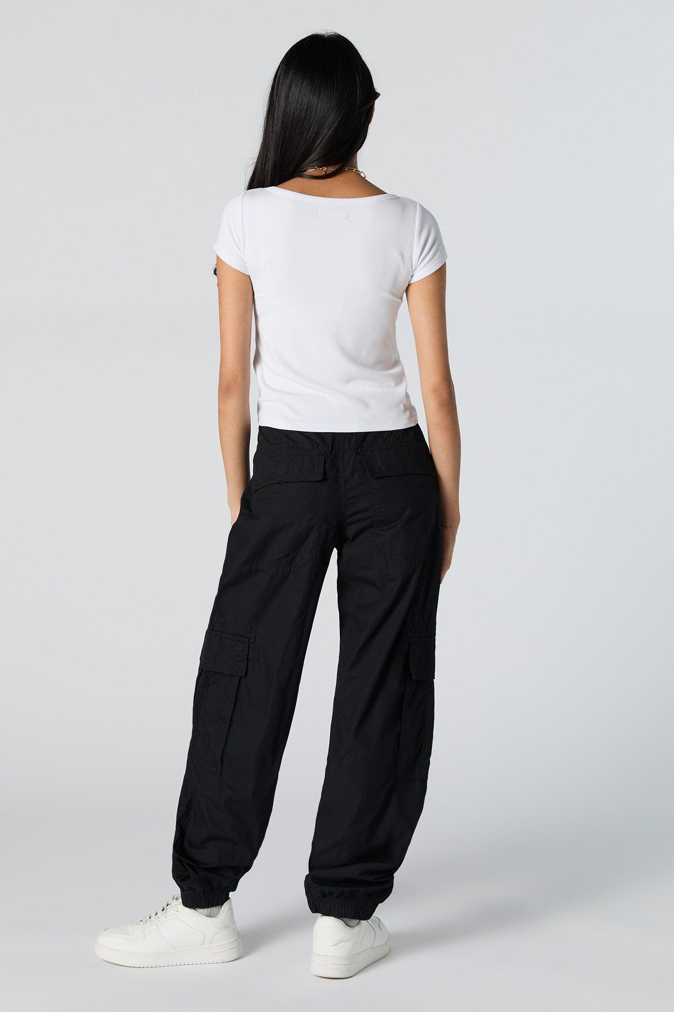 Drawstring Cargo Jogger Female Product Image
