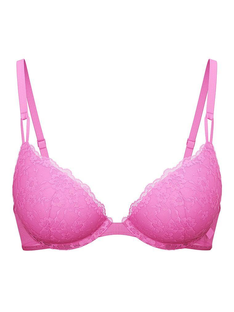 Sexy Tee Posey Lace Push-Up Bra Product Image