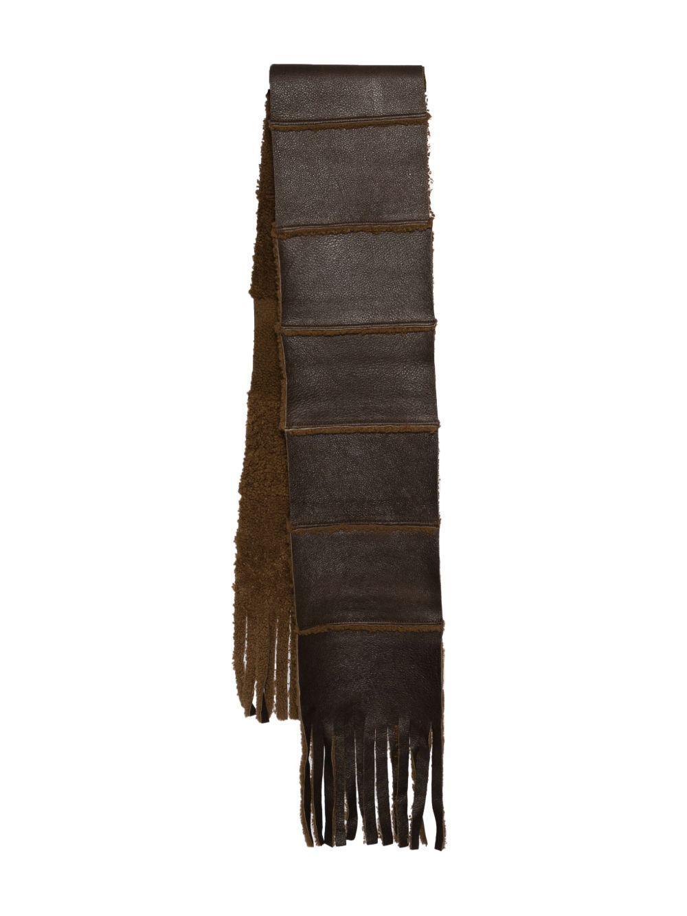 shearling scarf Product Image