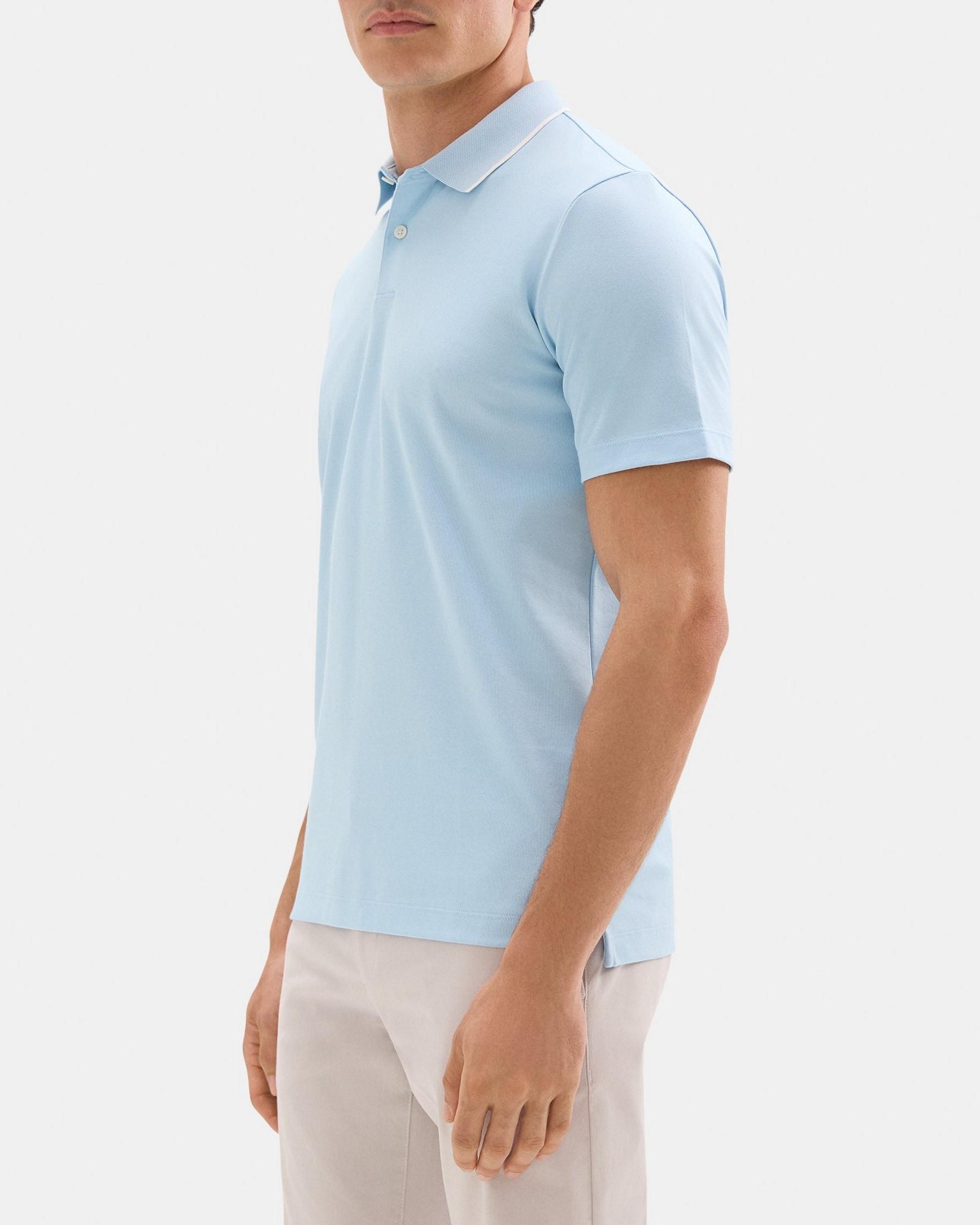 Standard Polo in Piqué Cotton Product Image
