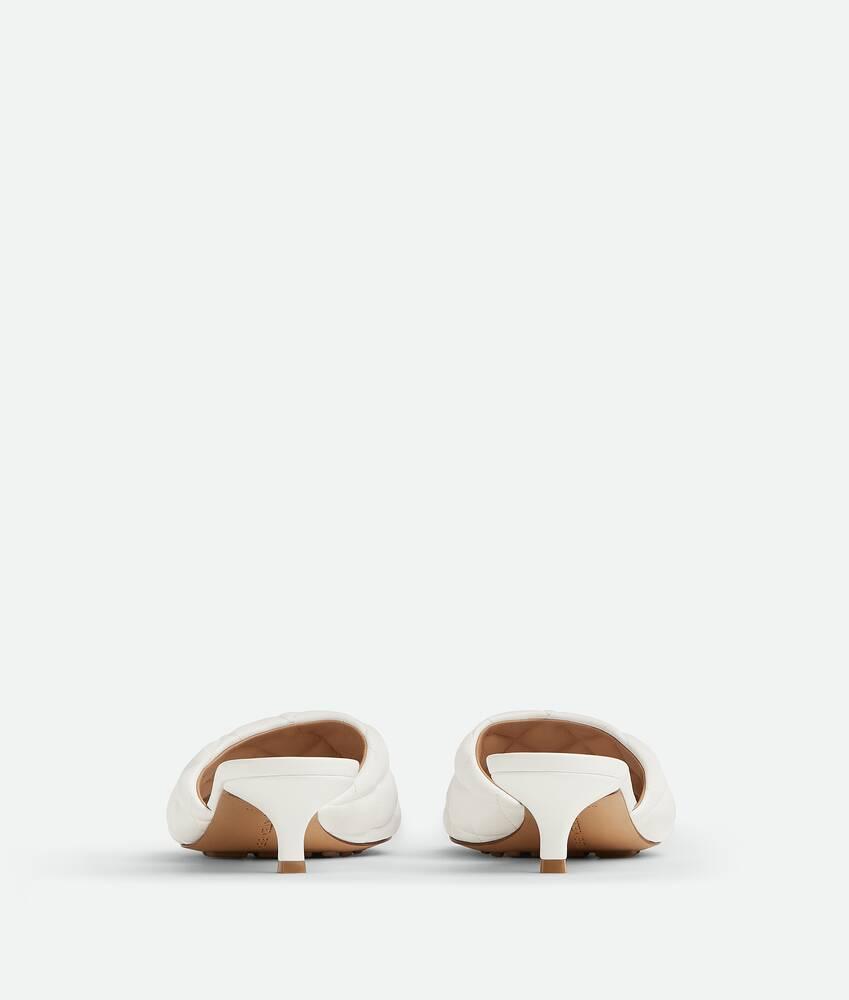 Women's Padded Mule in Optic white Product Image