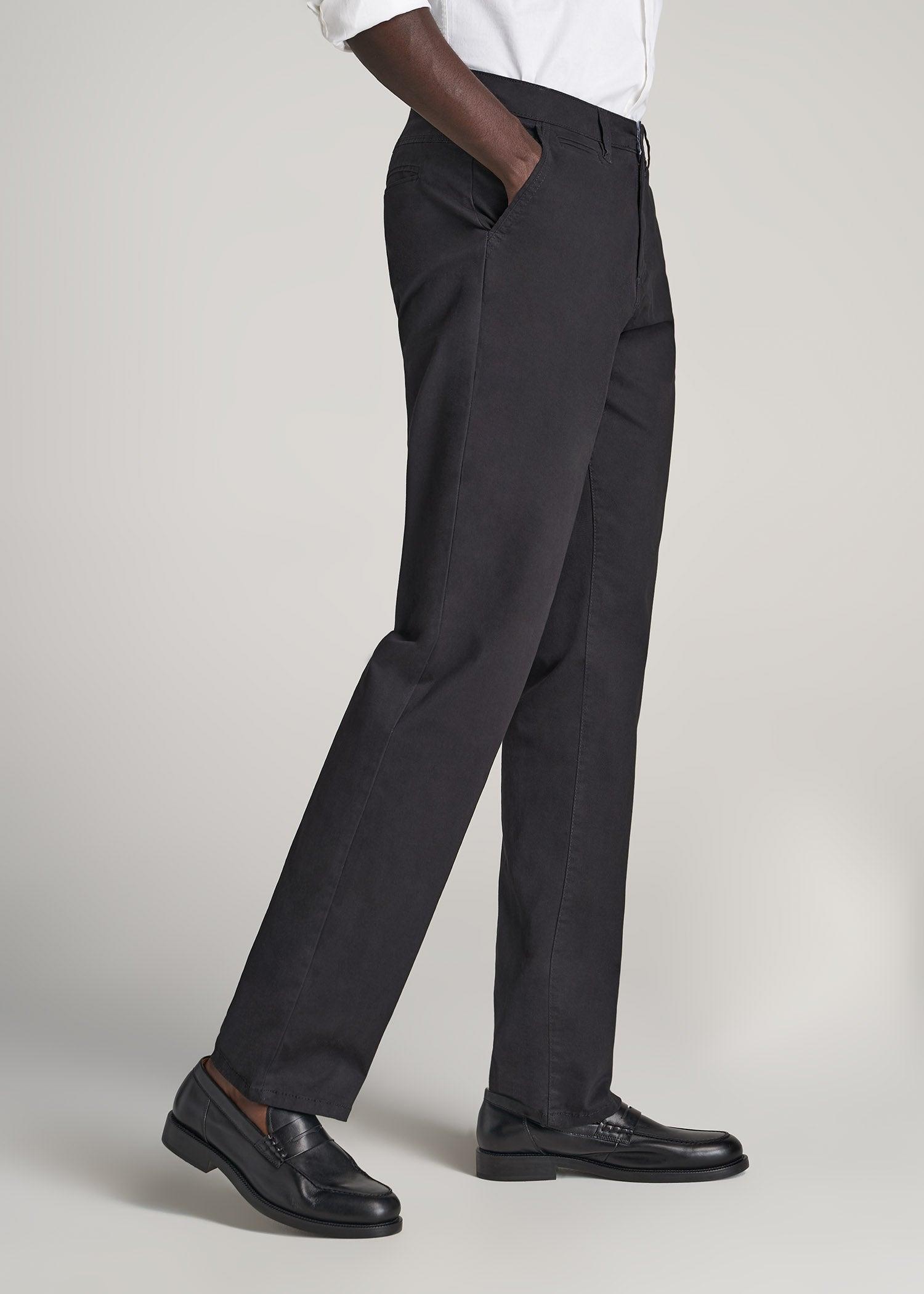 Mason RELAXED Chinos in Black - Pants for Tall Men Product Image