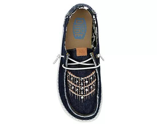 Heydude Womens Wendy Denim Slip On Sneaker Product Image