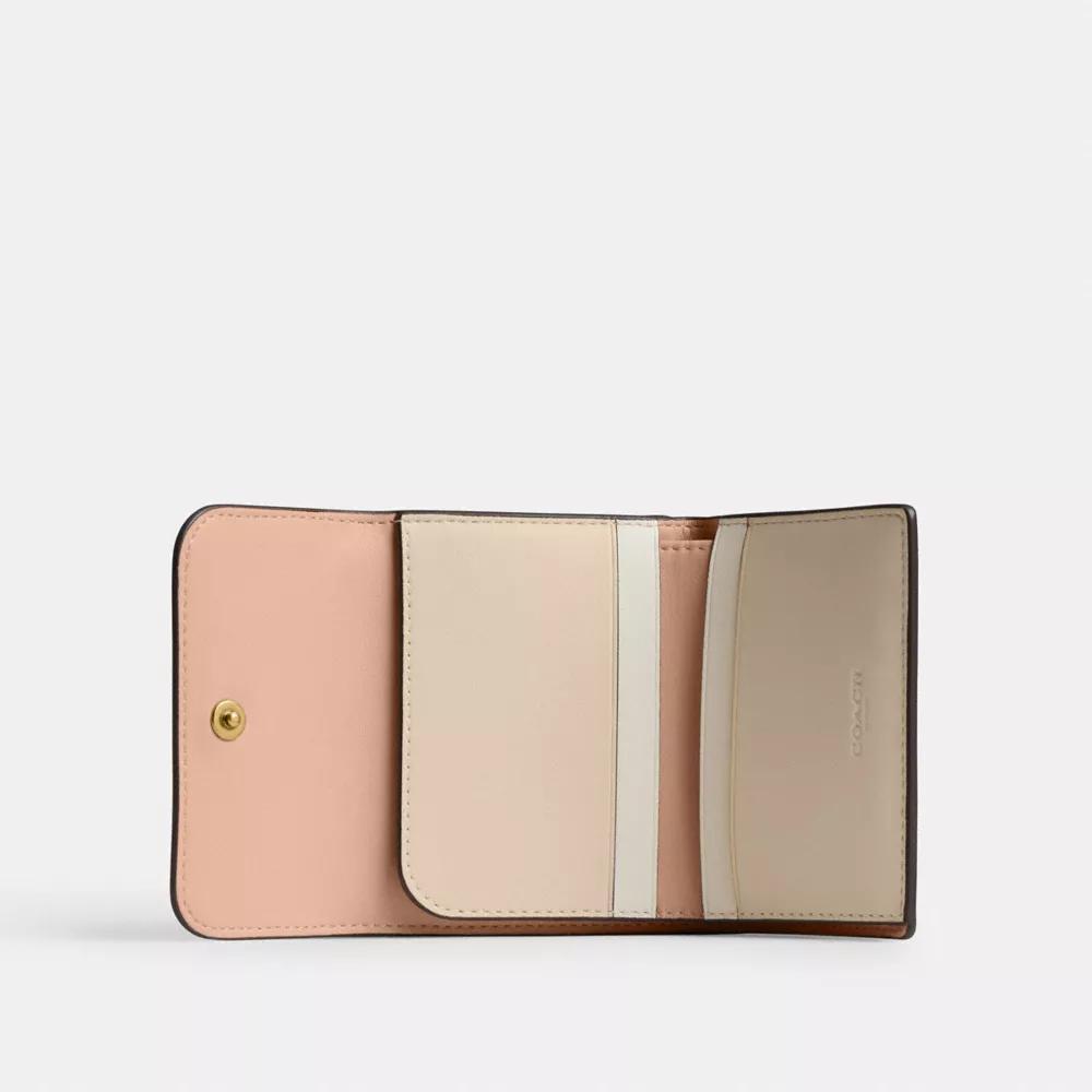 Essential Card Holder Wallet In Colorblock Product Image