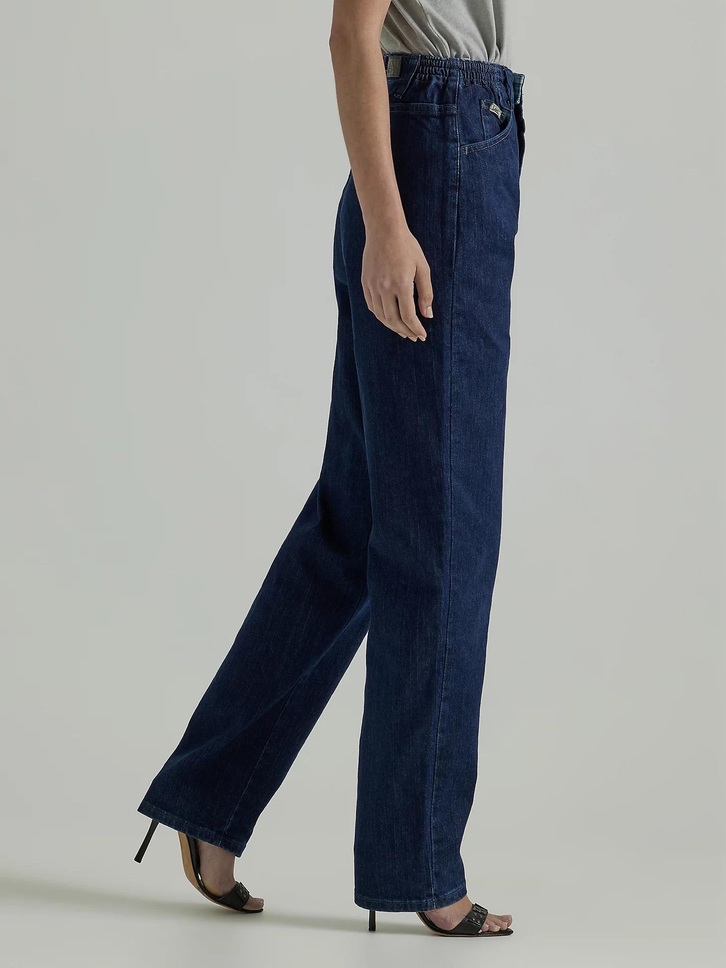 Women’s Side Elastic Jean | Elastic Waist Jeans | Lee® Product Image