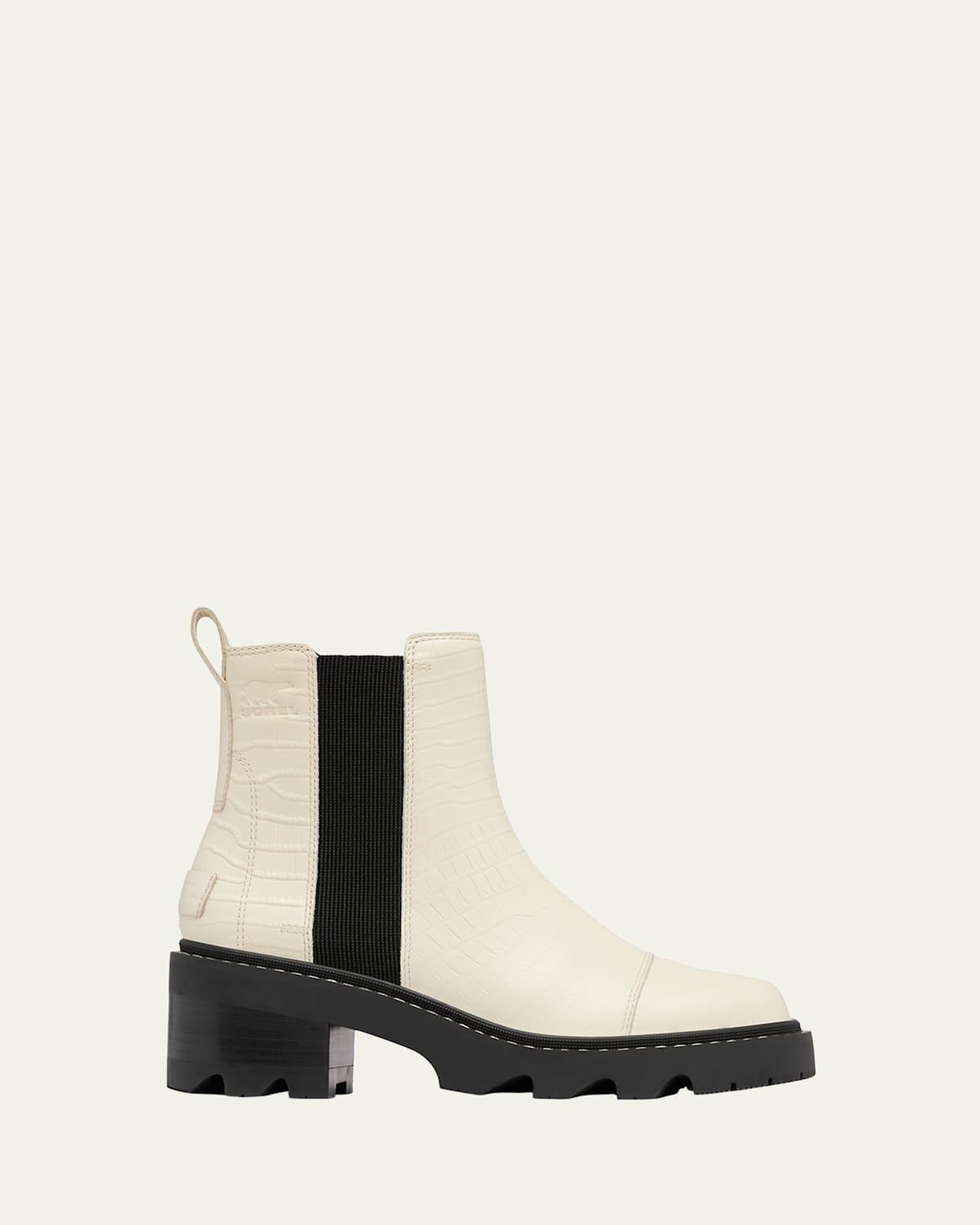 Joan Now Leather Chelsea Ankle Boots Product Image
