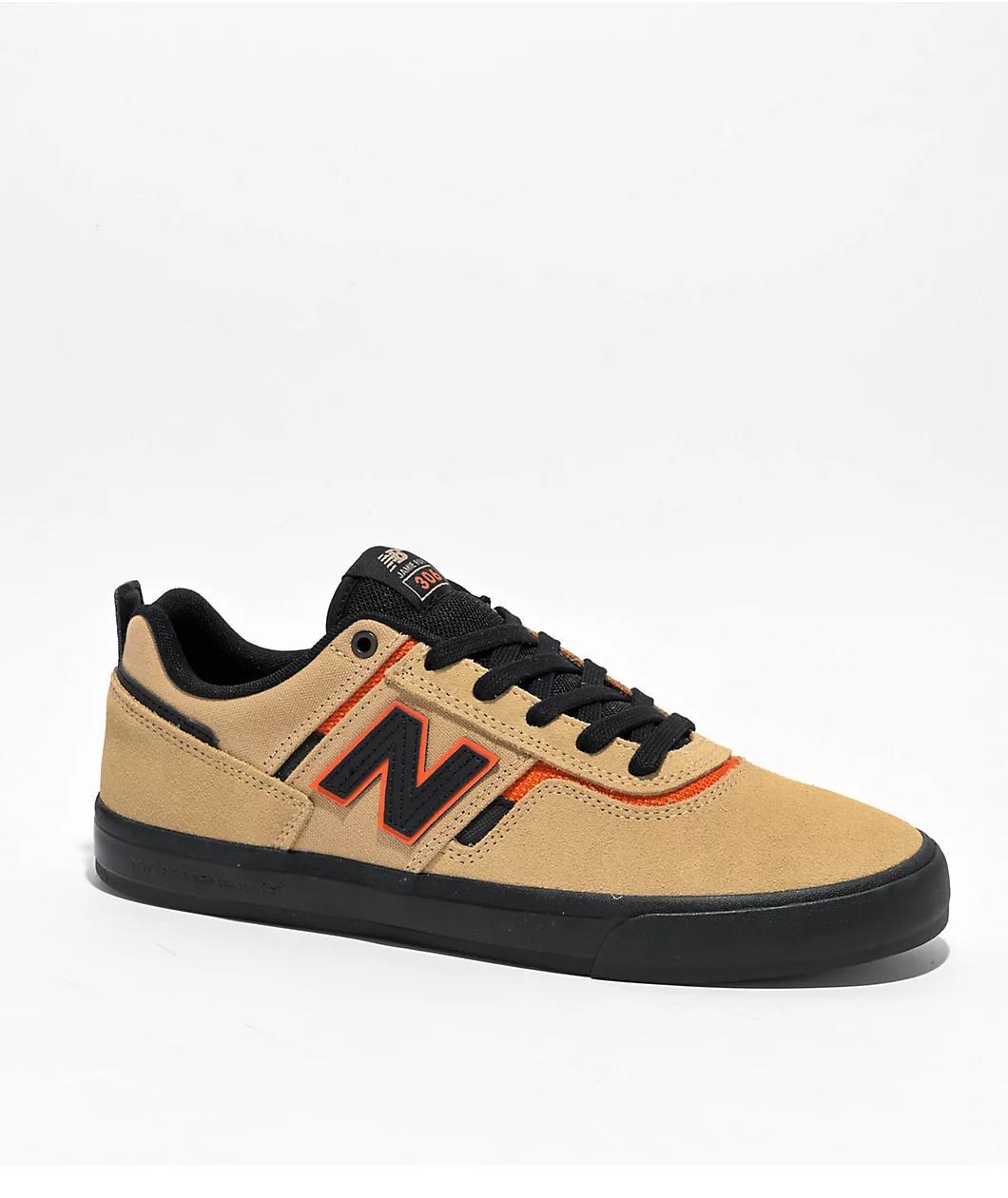 New Balance Numeric 306 Jamie Foy Khaki & Black Skate Shoes Product Image