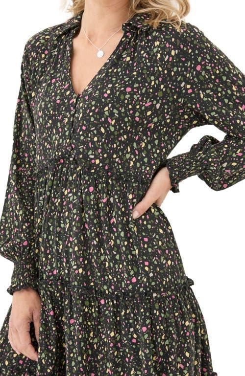 FatFace Women's Ivana Ditsy Marks Jersey Dress in Black at Nordstrom, Size 6 Product Image