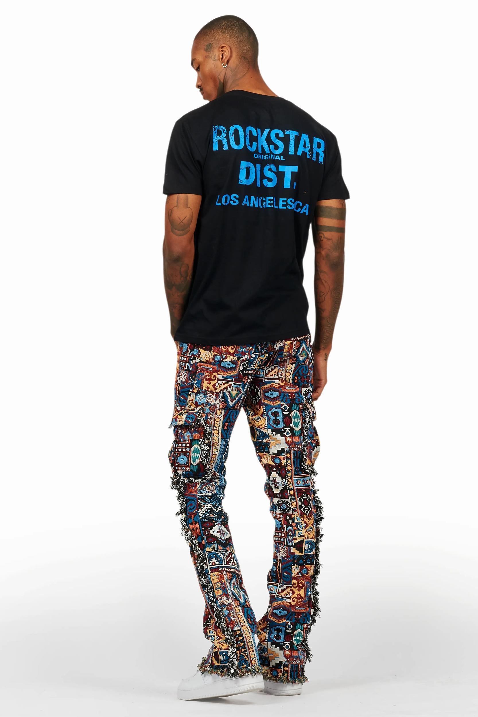 Lake Black/Blue T-Shirt/Tapestry Jean Bundle Male Product Image