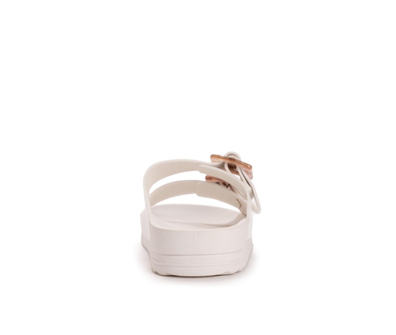 Women's MUK LUKS Grand Cayman Footbed Sandals Product Image