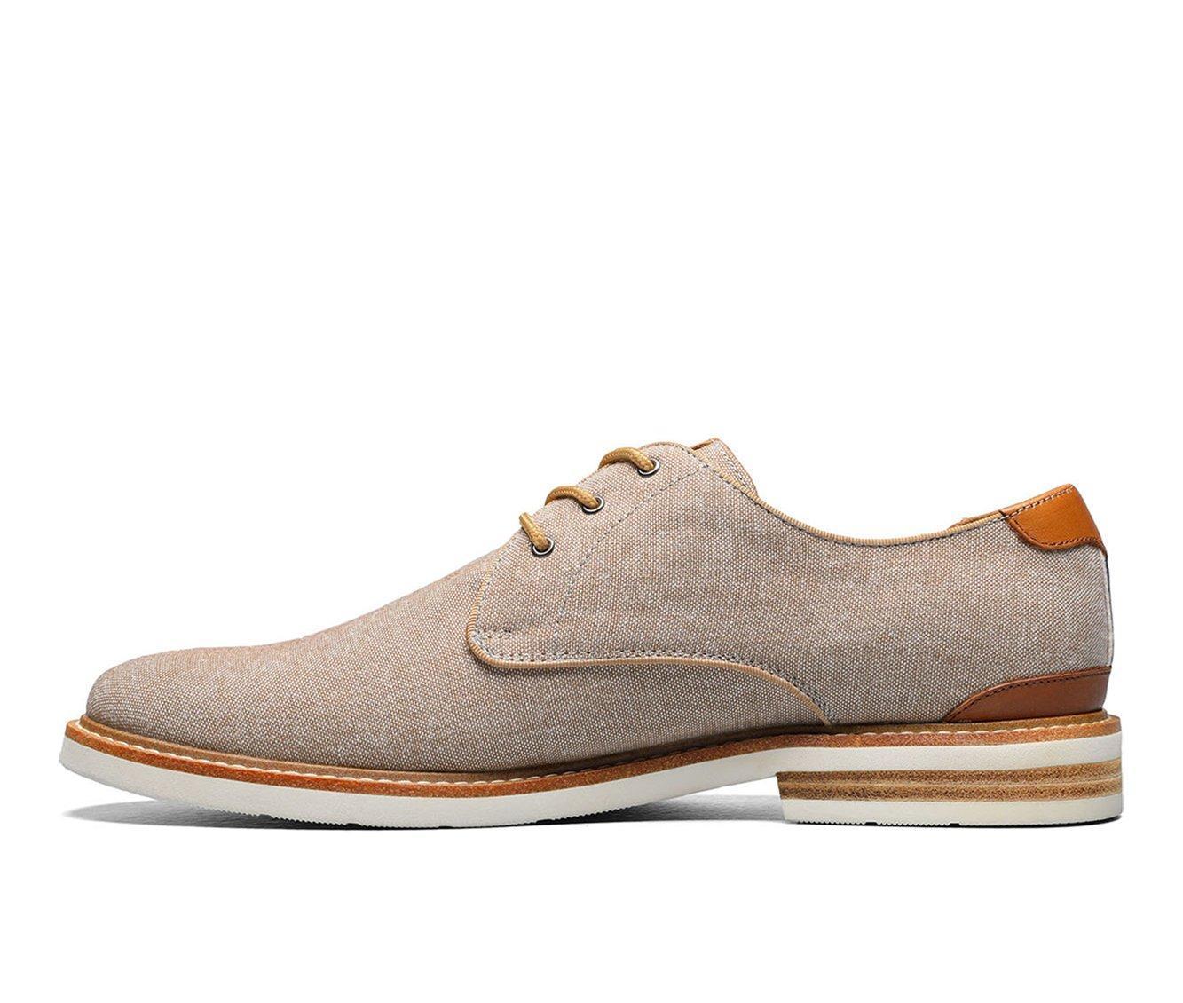 Men's Florsheim Highland Canvas Plain Toe Oxfords Product Image