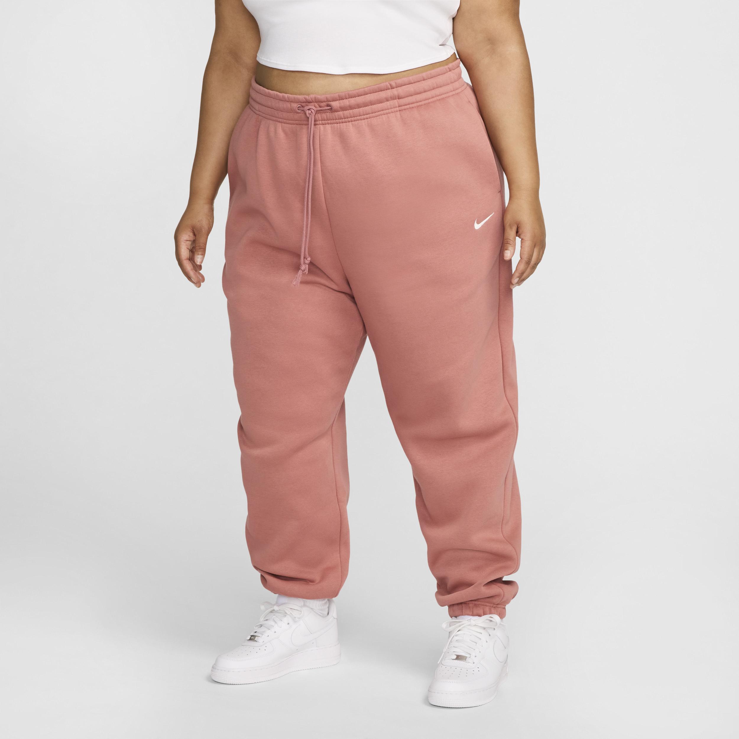 Nike Sportswear Phoenix Fleece Women's High-Waisted Oversized Sweatpants (Plus Size) Product Image