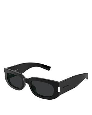 Womens Bold Corner Angle 51MM Oval Acetate Sunglasses Product Image