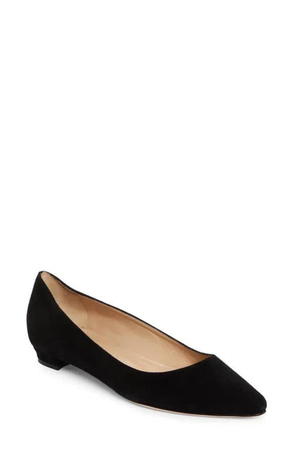 Trotters Estee Woven Nubuck Suede Flats Product Image
