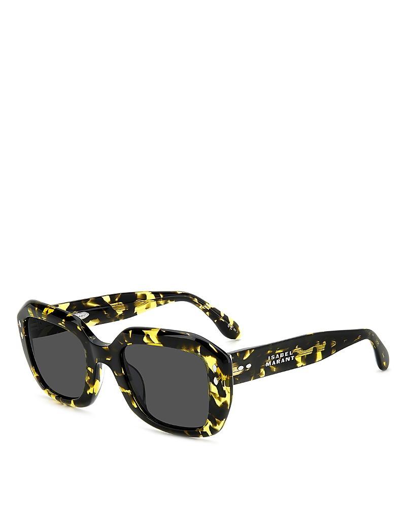 Womens Triomphe 55MM Rectangular Sunglasses Product Image