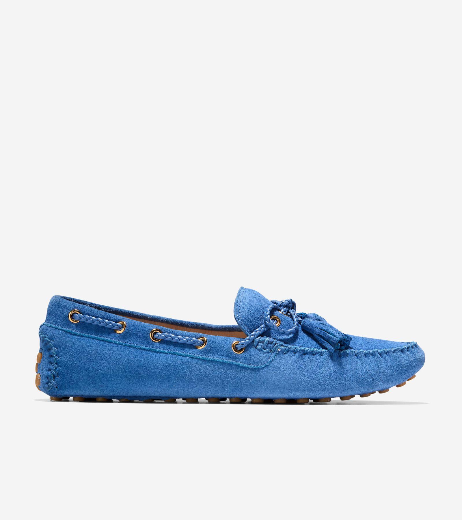 Cole Haan Womens Gissella Suede Loafers Product Image