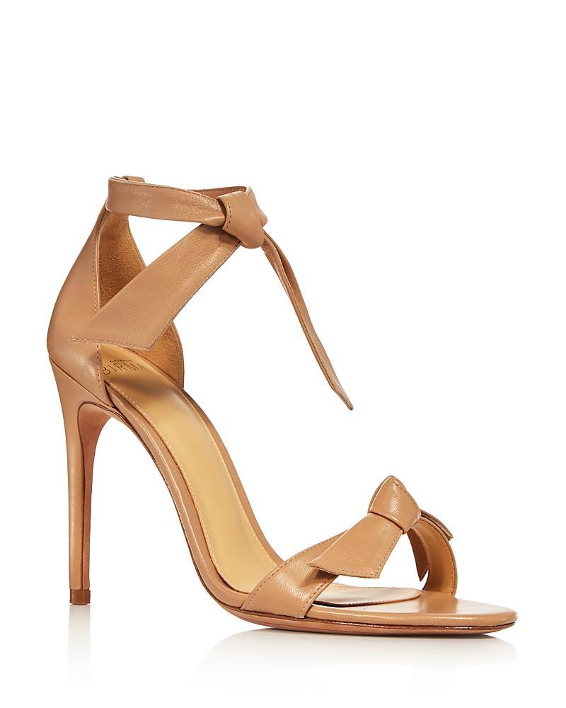 Womens Clarita Bow Leather Sandals Product Image