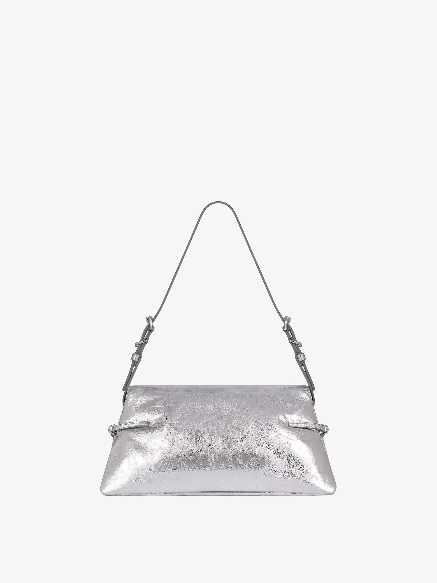 Small P'tit Voyou bag in laminated leather Product Image