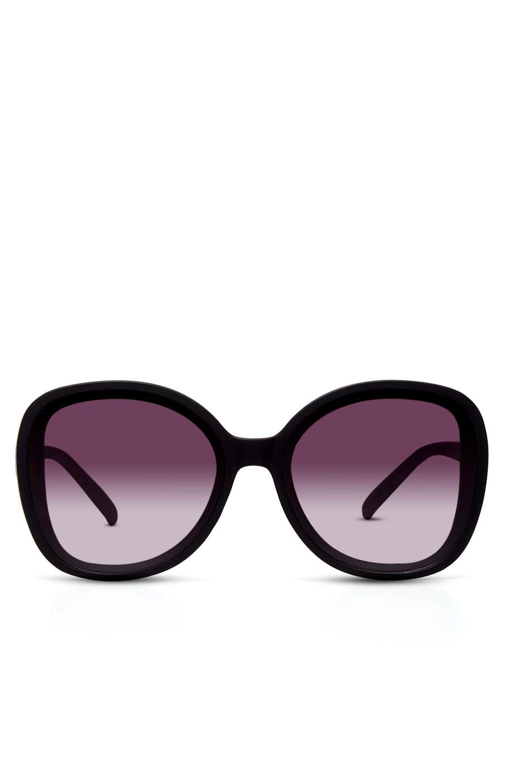 Anna Butterfly Sunglasses- Black Product Image