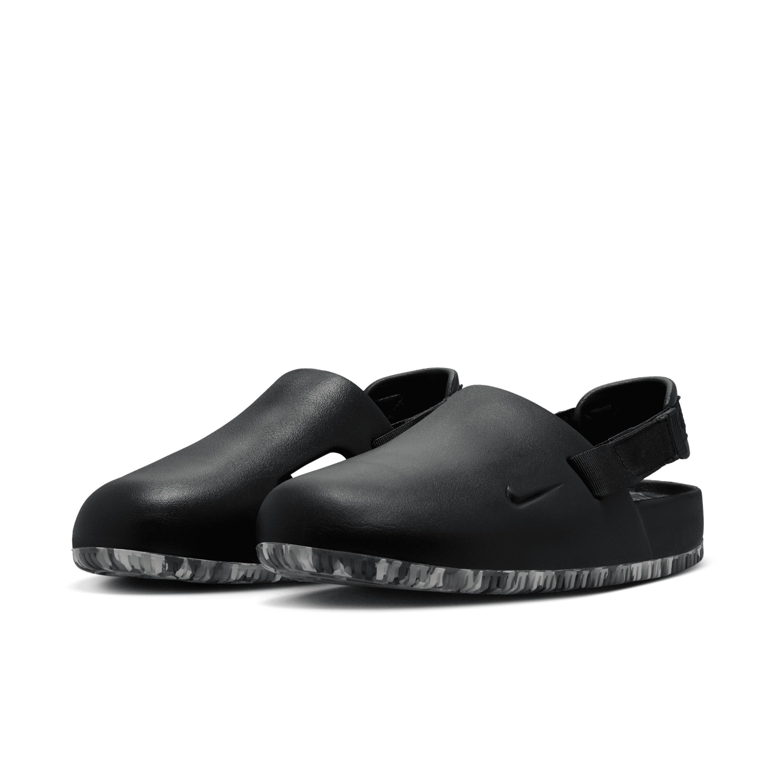 Nike Calm Men's Mules, Size: 12, Dark Grey Grey Product Image